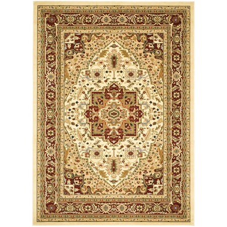 Safavieh Lyndhurst Large Rectangle Area Rug Ivory & Red - 10 x 14 ft. LNH330A-10